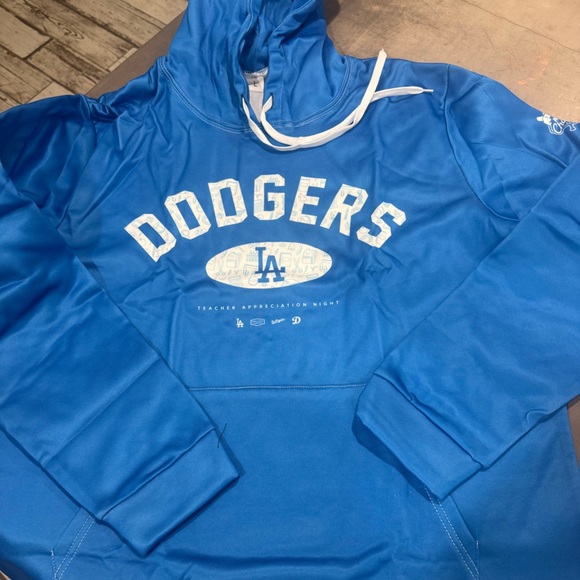 Blue Dodgers “TEACHER’S LIMITED EDITION ”Hoodie- collectable, unique,fun,rare⚾️🧢 - Picture 12 of 12